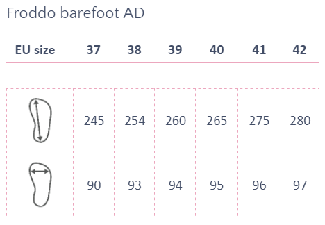 Froddo barefoot AD